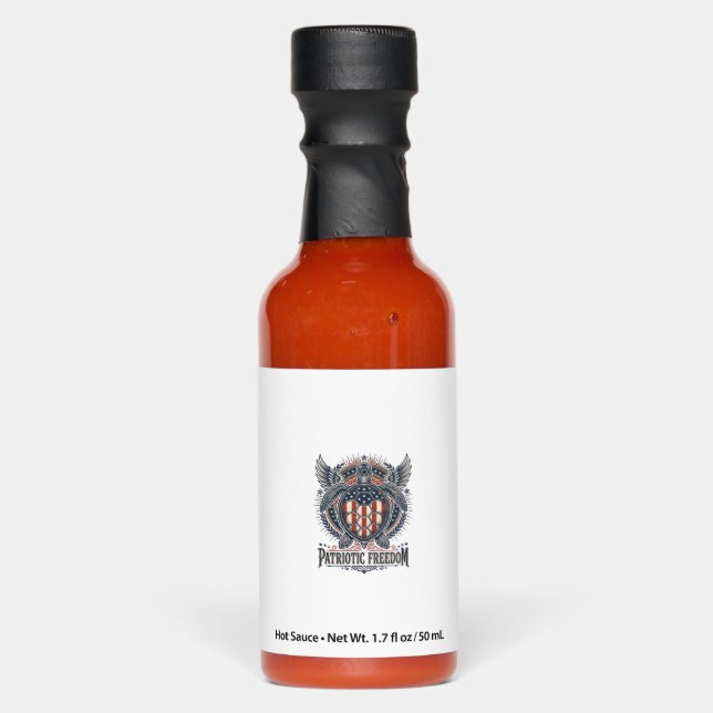  Patriotic Sea Turtle Hot Sauces (Front)