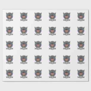 Patriotic Sea Turtle Wrapping Paper
