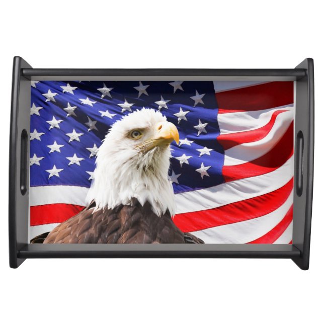 Patriotic Serving Tray (Front)