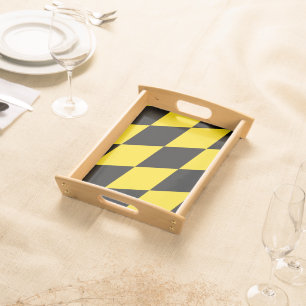 Patriotic serving tray with Flag of Munich