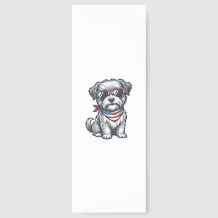 Patriotic Shaggy Dog Vintage Engraving Tank Top_1 Bookmarks
