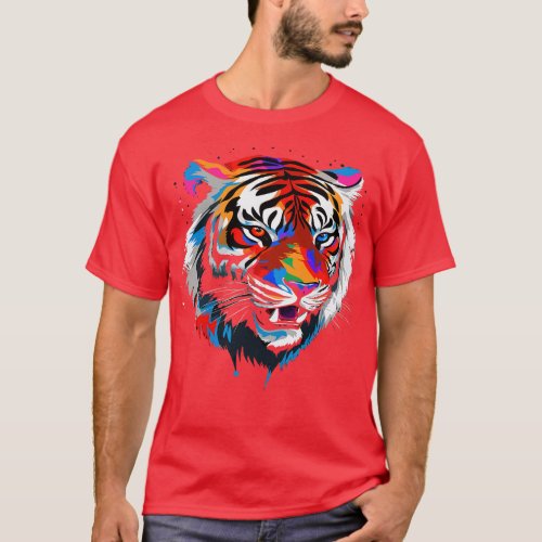 Patriotic Siberian Tiger T_Shirt