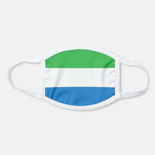 Patriotic Sierra Leone Flag Face Mask