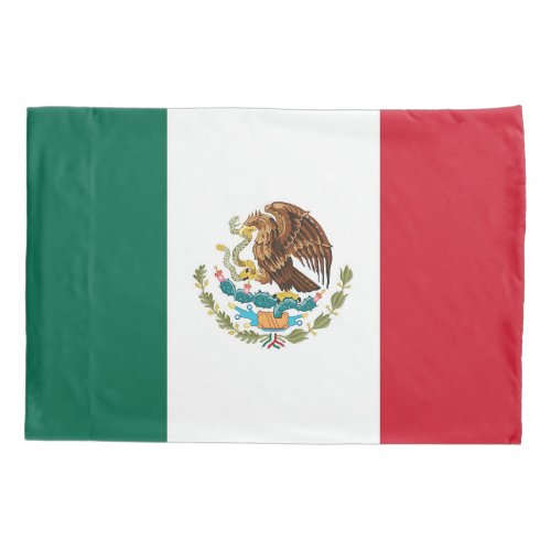 Patriotic Single Pillowcase flag of Mexico