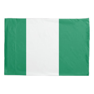 Patriotic Single Pillowcase flag of Nigeria