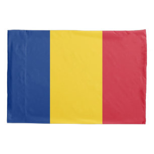 Patriotic Single Pillowcase flag of Romania