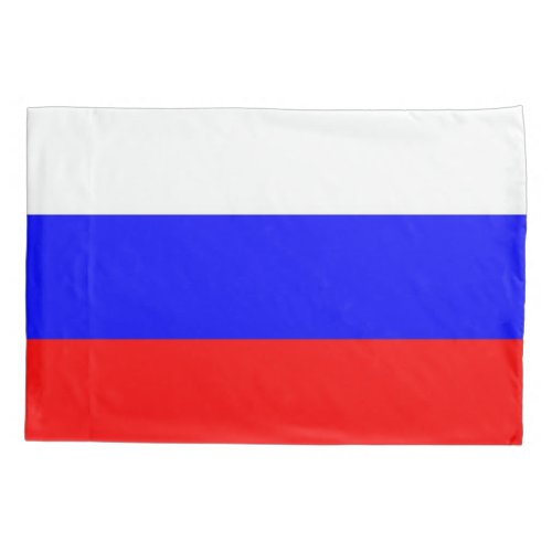 Patriotic Single Pillowcase flag of Russia