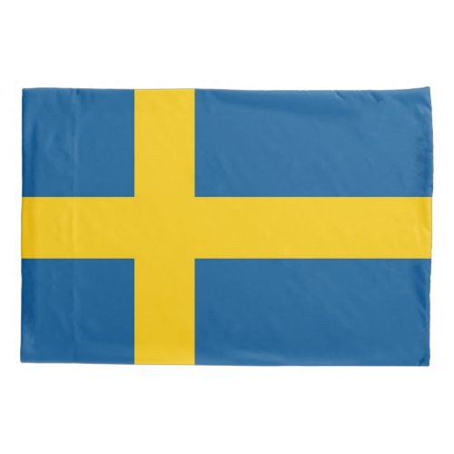 Patriotic Single Pillowcase flag of Sweden