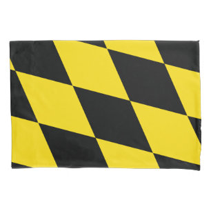 Patriotic Single Pillowcase with flag of Munich