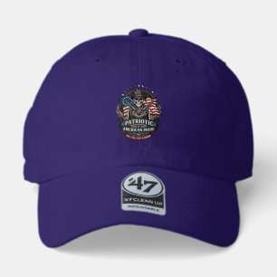 Patriotic Skeleton Cowboy Dark Patriot Skeleton & 47 Brand Hat