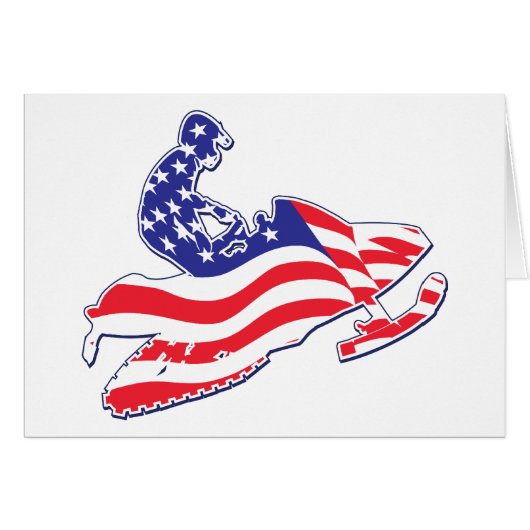 Patriotic-Sledder Cards (Front Horizontal)