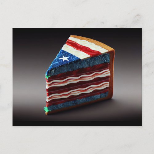 Patriotic Slice  of Cake!