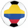 Patriotic Soccer Ball with Colombia Flag