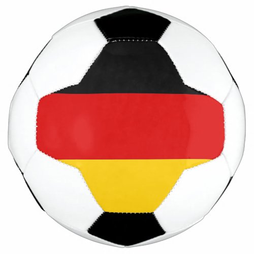 Patriotic Soccer Ball with Germany Flag
