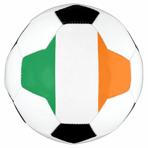 Patriotic Soccer Ball with Ireland Flag