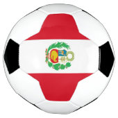 Patriotic Soccer Ball with Peru Flag | Zazzle