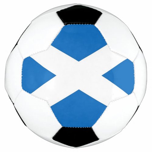 Patriotic Soccer Ball with Scotland Flag
