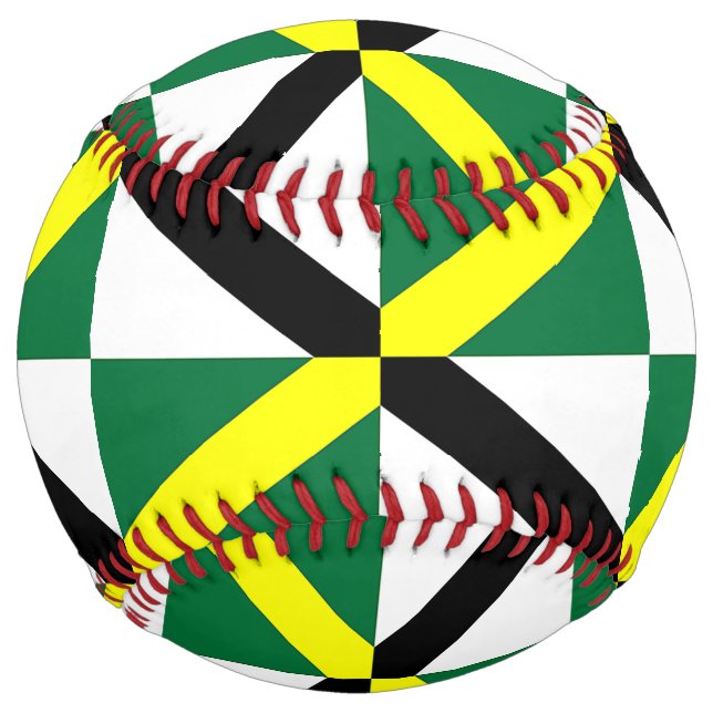 Patriotic Softball with flag of Monterey, USA (Front)