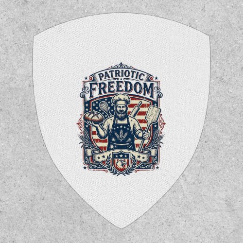 Patriotic Sourdough Baker Patch