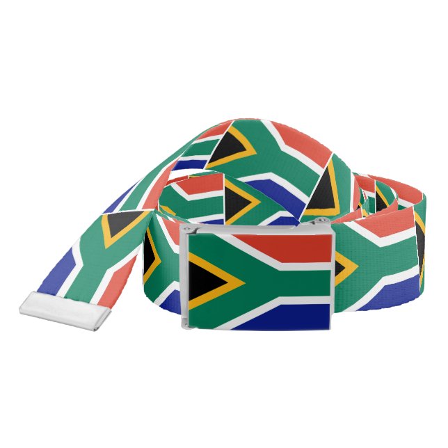 Patriotic South Africa flag Bokke Belt (Snake)