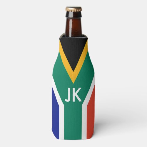 Patriotic South Africa flag Bokke Bottle Cooler