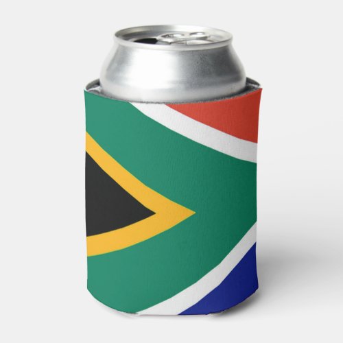 Patriotic South Africa flag Bokke Can Cooler