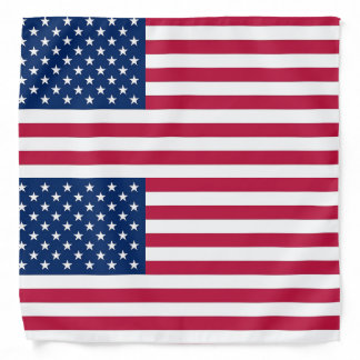 Patriotic, special bandana with Flag of USA