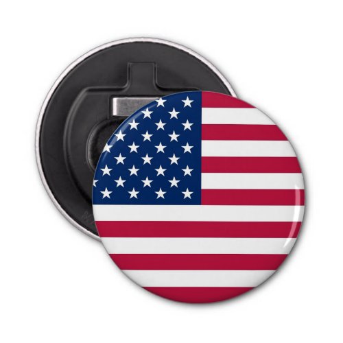 Patriotic special bottle opener with Flag of USA