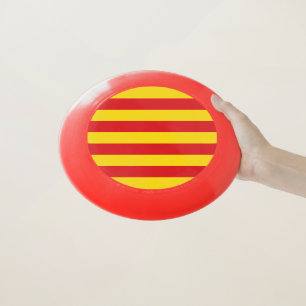 Patriotic, special Frisbee with Flag of Catalonia