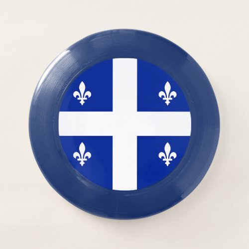 Patriotic special Frisbee with Flag of Quebec
