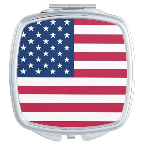 Patriotic special mirror with Flag of USA