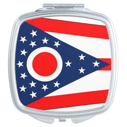 Patriotic special mirror with Ohio State flag