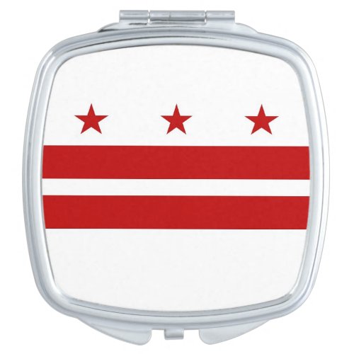 Patriotic special mirror with Washington DC Flag