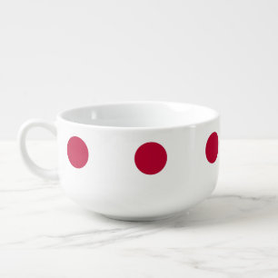 Patriotic, special soup mug - Japan Flag