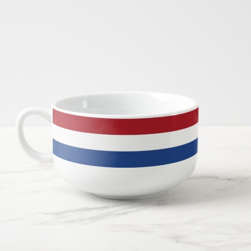 Patriotic special soup mug _ Netherlands Flag