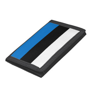 Patriotic, special wallet with Flag of Estonia
