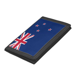 Patriotic, special wallet with Flag of New Zealand