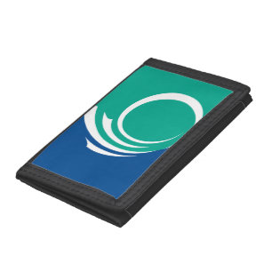 Patriotic, special wallet with Flag of Ottawa