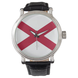 Patriotic, special watch with Flag of Albama, USA
