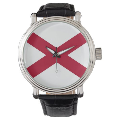 Patriotic special watch with Flag of Albama USA