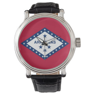 Patriotic, special watch with Flag of Arkansas