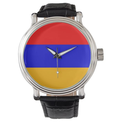 Patriotic special watch with Flag of Armenia