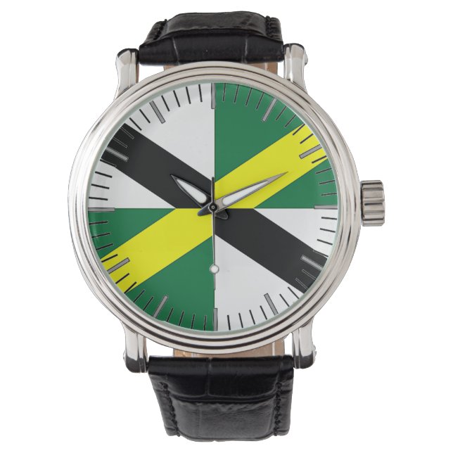 Patriotic, special watch with Flag of Monterey (Front)