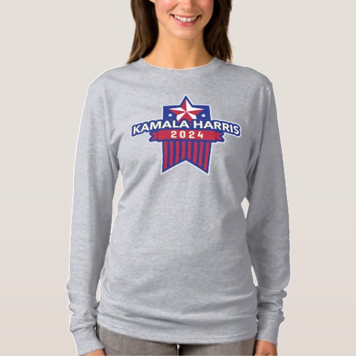 Patriotic Star Harris 2024 T_Shirt