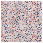 Patriotic star scatter fabric