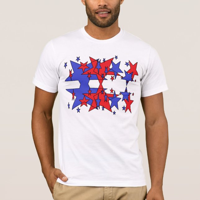 patriotic star t-shirt (Front)