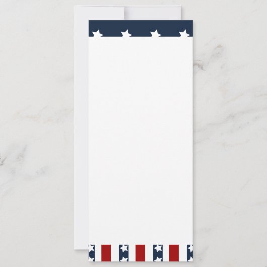 Patriotic Stars and Stripes American Flag Design (Front)