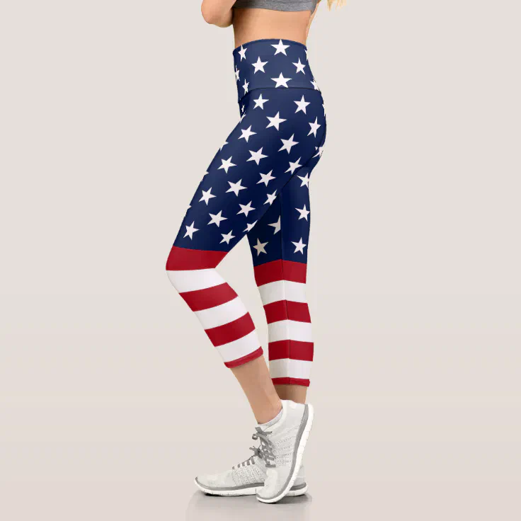 stars and stripes leggings