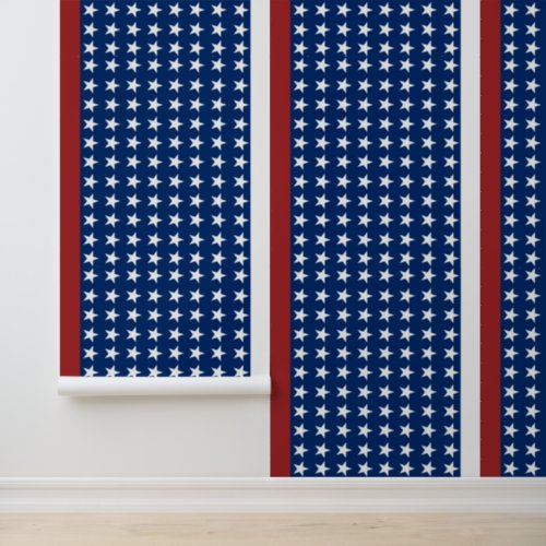 Patriotic Stars and Stripes Wallpaper