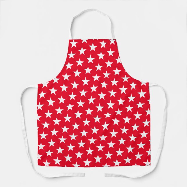 Patriotic Stars Apron (Front)